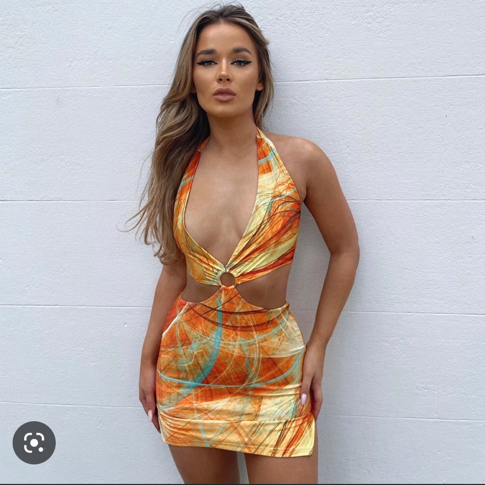 Farai London Gaia Dress Canary Yellow